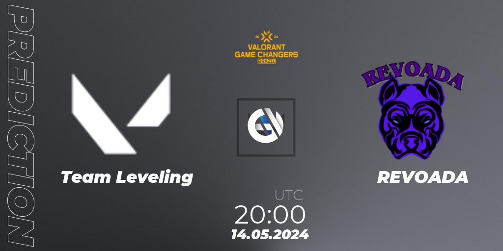Pronóstico Team Leveling - REVOADA. 14.05.2024 at 20:00, VALORANT, VCT 2024: Game Changers Brazil Series 1