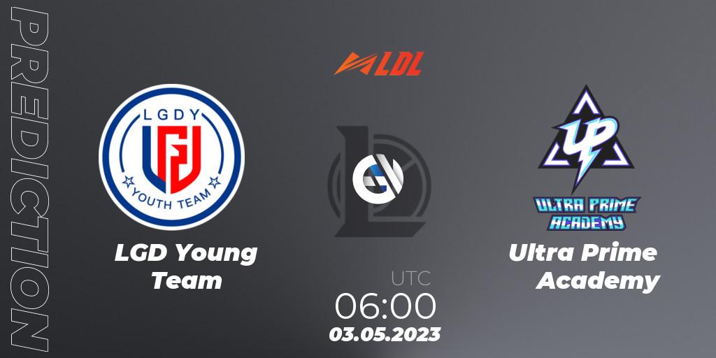 Pronóstico LGD Young Team - Ultra Prime Academy. 03.05.2023 at 06:00, LoL, LDL 2023 - Regular Season - Stage 2