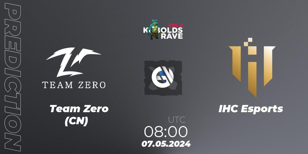 Pronóstico Team Zero (CN) - IHC Esports. 07.05.2024 at 08:40, Dota 2, Cringe Station Kobolds Rave 2
