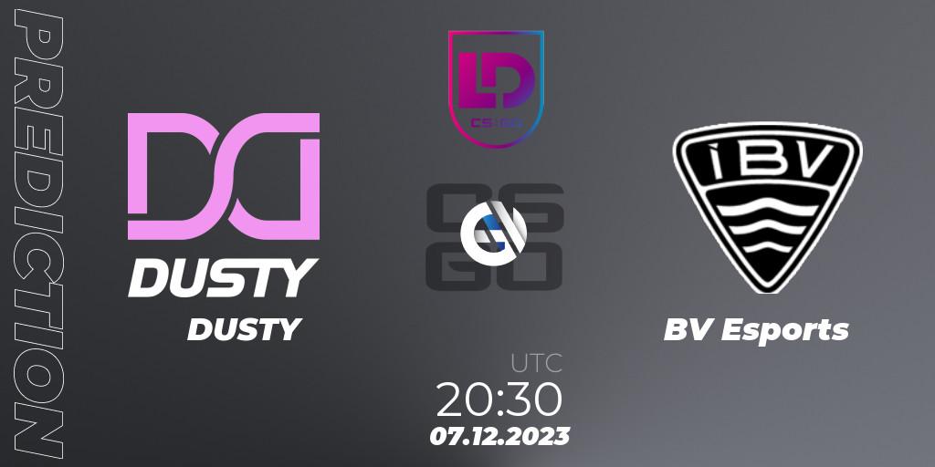 Pronóstico DUSTY - ÍBV Esports. 07.12.2023 at 21:30, Counter-Strike (CS2), Icelandic Esports League Season 8: Regular Season