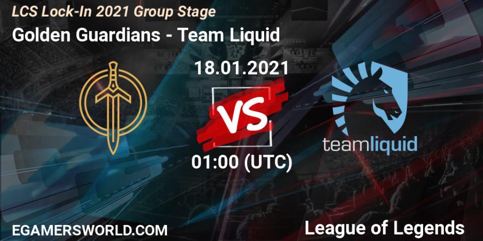 Golden Guardians VS Team Liquid
