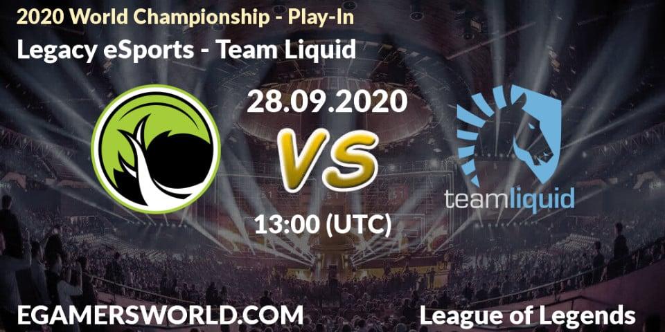 Legacy eSports VS Team Liquid
