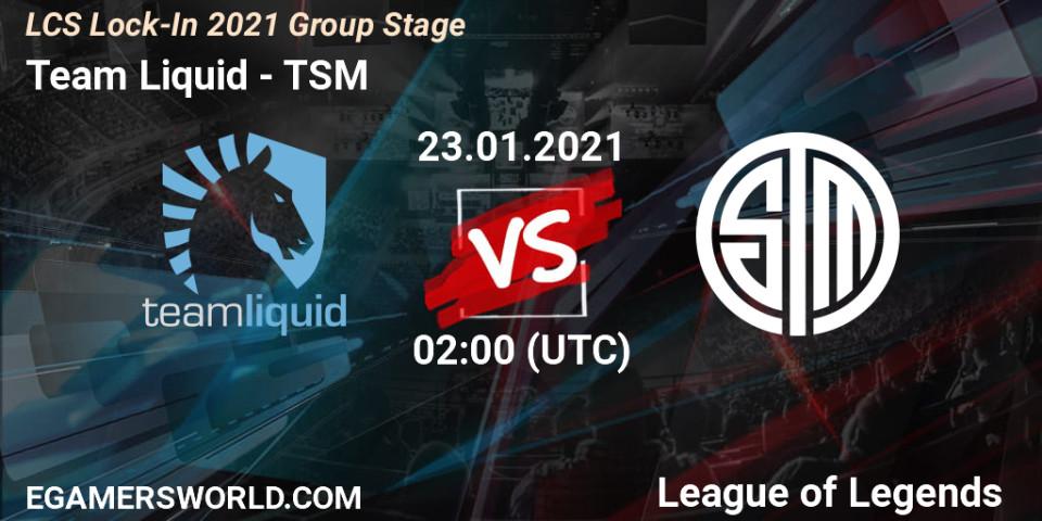 Team Liquid VS TSM