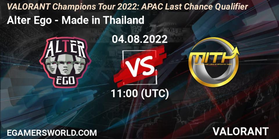 Alter Ego VS Made in Thailand