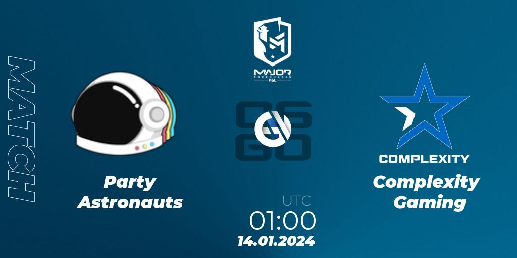 Party Astronauts VS Complexity Gaming