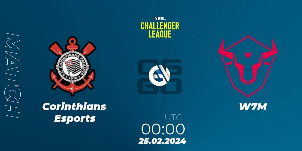 Corinthians Esports VS W7M