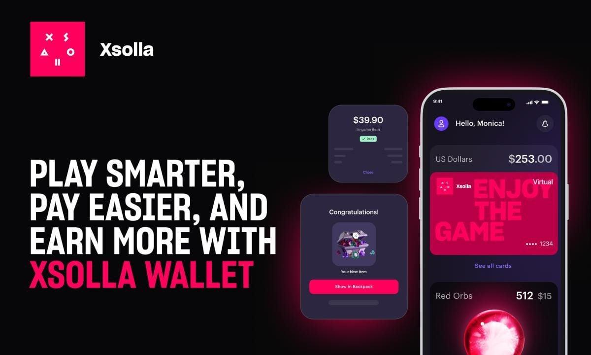Xsolla presenta Xsolla Wallet, que ofrece a desarrolladores y creadores acceso a soluciones financieras integradas y ganancias instantáneas.
