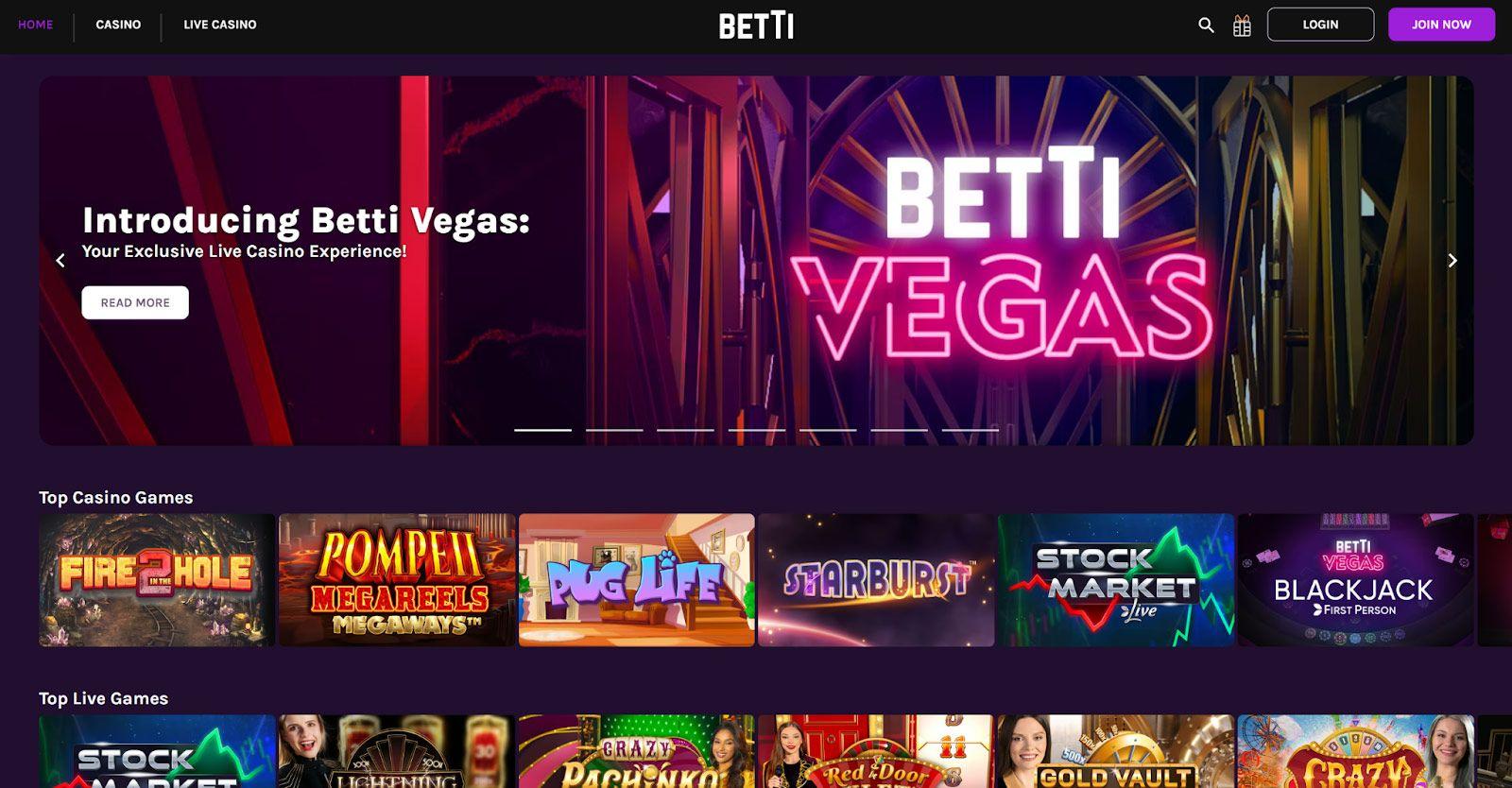 Sitios Betti Sister - Lista de los mejores casinos Betti Sister