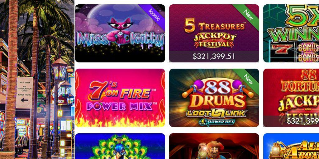Juegos populares en Tropicana Online Casino