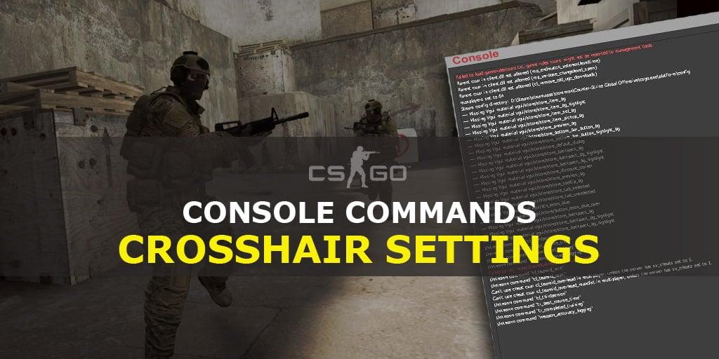 Comandos para configurar el punto de mira en CS:GO a través de la consola