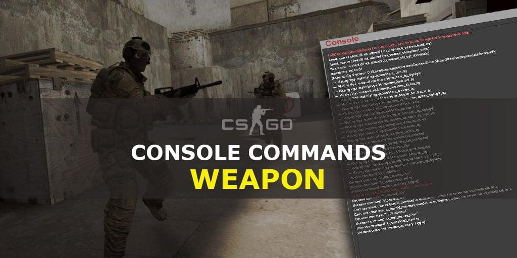 Armas en CS: GO. Lista completa, comandos de consola para emisión, costo, recompensa por muerte