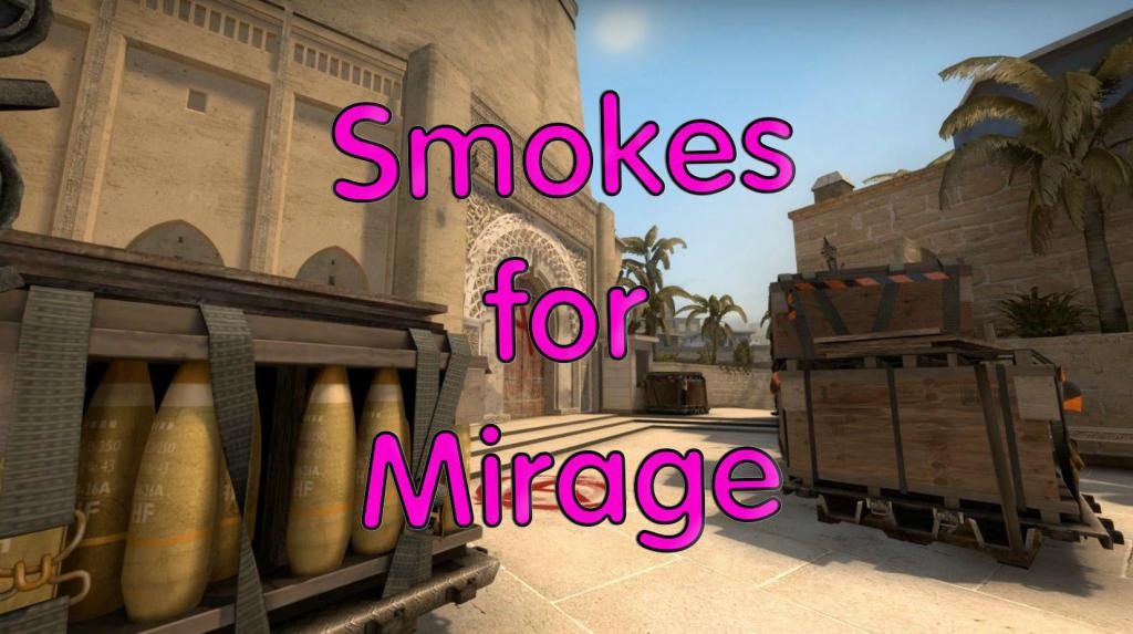 El humo se propaga en Mirage en el sitio A