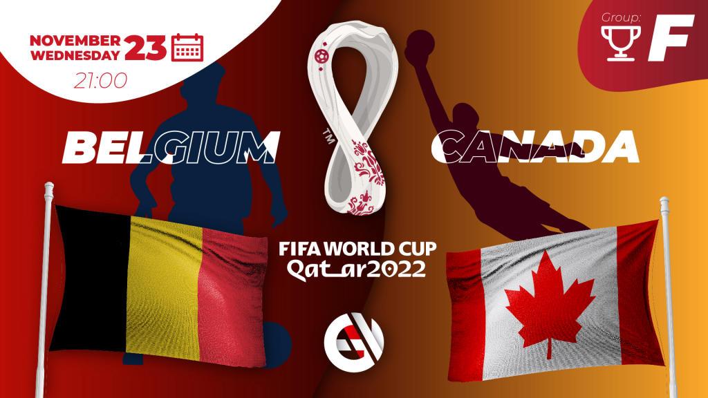 Bélgica - Canadá: pronóstico y apuesta para el Mundial de Qatar 2022