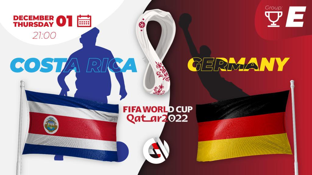 Costa Rica - Alemania: pronóstico y apuesta para el Mundial de Qatar 2022