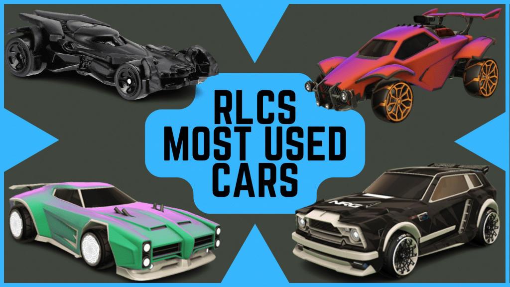 Los 4 autos más usados en la Rocket League Championship Series