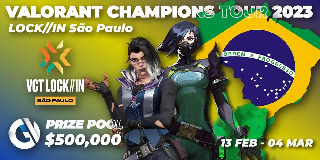 Vista previa VALORANT Champions Tour 2023: LOCK // IN S ã o Paulo