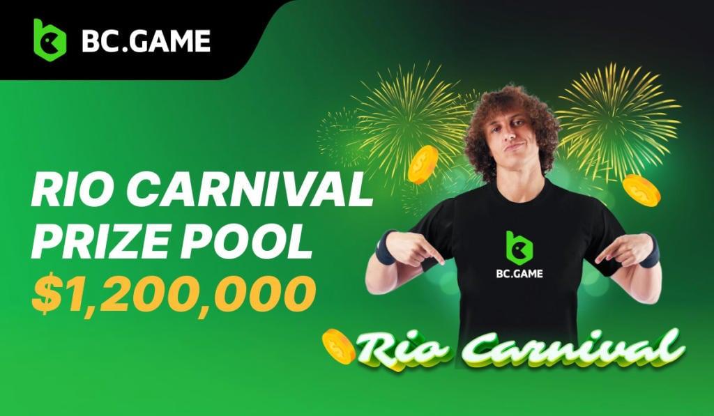 Únase al Carnaval de RÍO en BC.GAME para tener la oportunidad de ganar hasta $1,200,000
