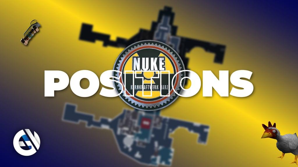 Todas las posiciones del mapa Nuke en CS:GO