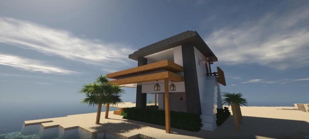 Algunas de las mejores mansiones y casa de playa en Minecraft World