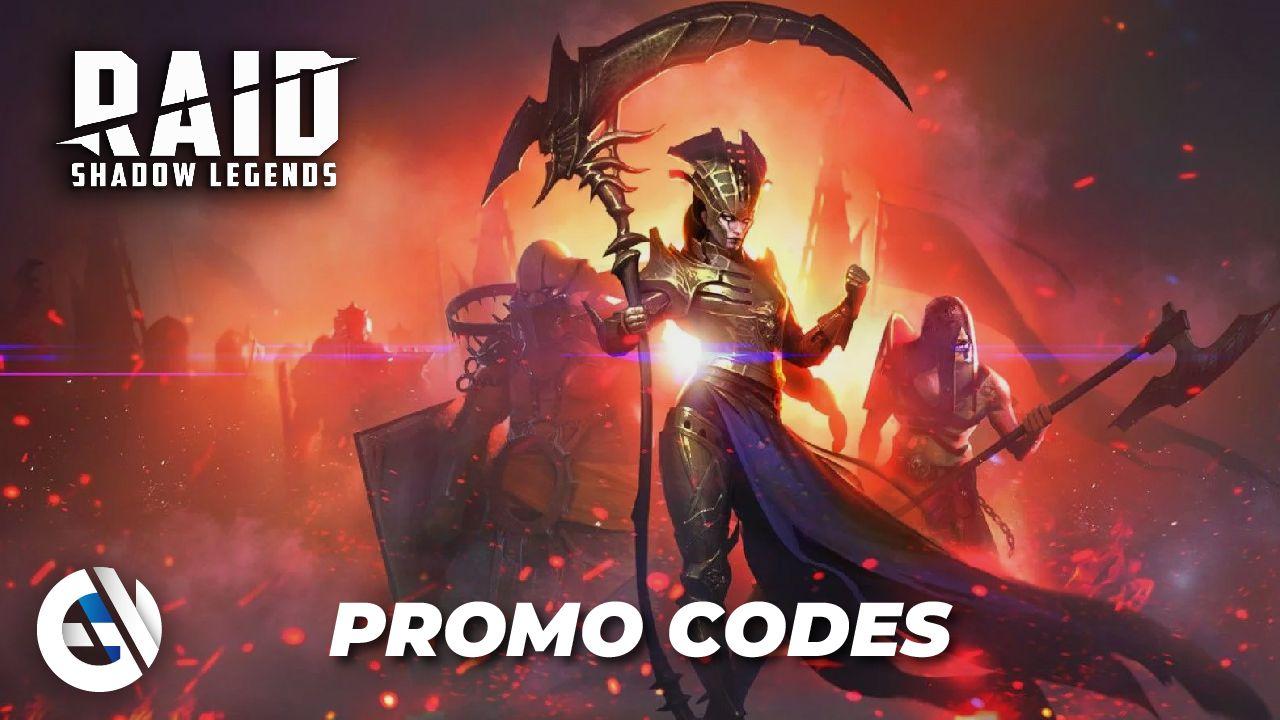 RAID Shadow Legends Códigos Promocionales - Regalos Gratis y Botín (Marzo 2024)