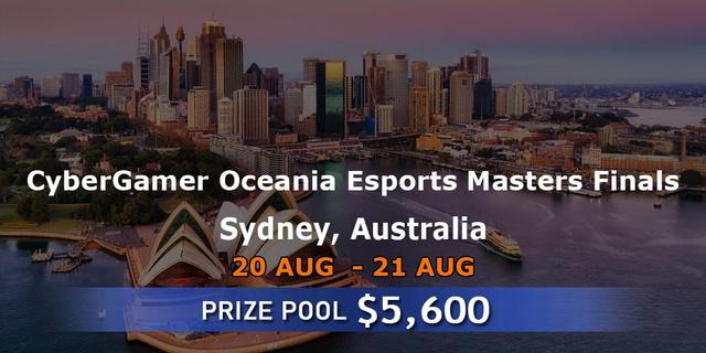 CyberGamer Oceania Esports Masters Finals