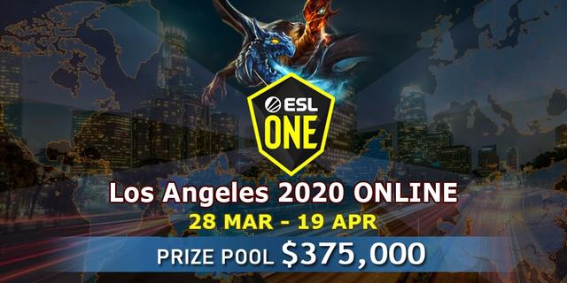 ESL One Los Angeles 2020 ONLINE