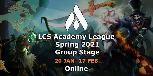 LCS Academy League Spring 2021 - Group Stage