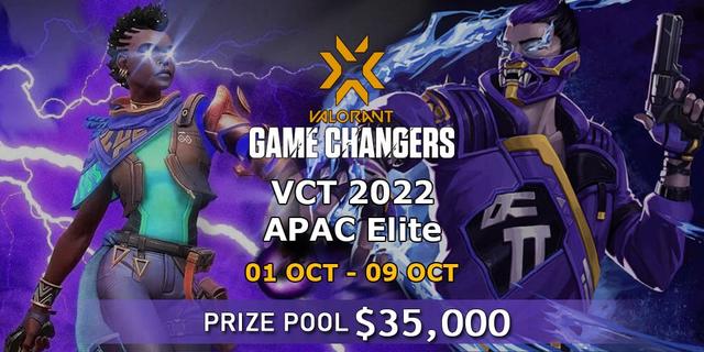 VCT 2022: Game Changers APAC Elite