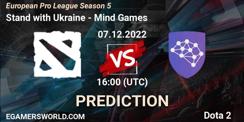 Pronóstico EZ KATKA - Mind Games. 07.12.22, Dota 2, European Pro League Season 5