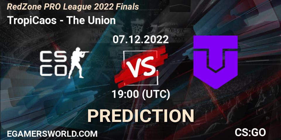 Pronóstico Sharks Youngsters - The Union. 07.12.22, CS2 (CS:GO), RedZone PRO League 2022 Finals