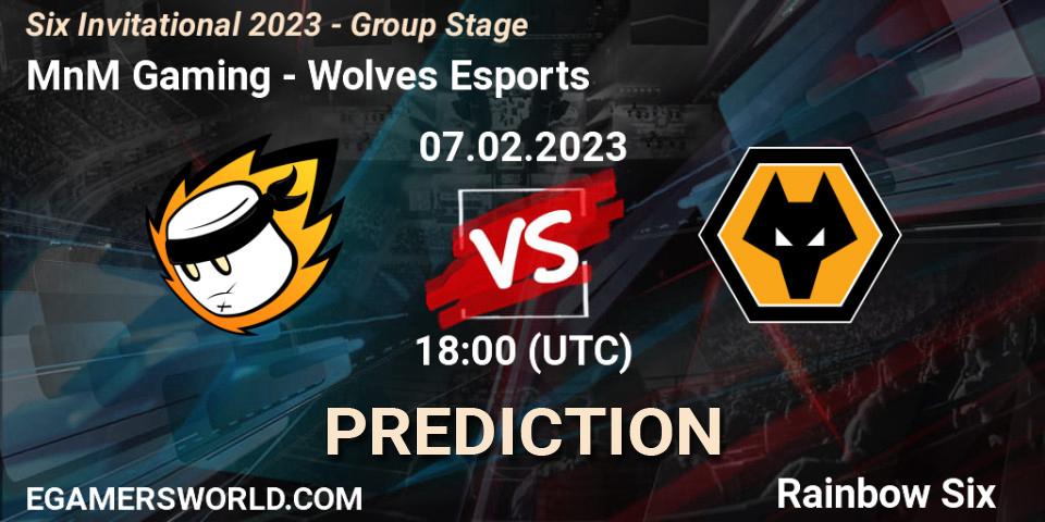 Pronóstico MnM Gaming - Wolves Esports. 07.02.23, Rainbow Six, Six Invitational 2023 - Group Stage