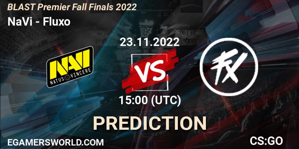 Pronóstico NaVi - Fluxo. 23.11.22, CS2 (CS:GO), BLAST Premier Fall Finals 2022