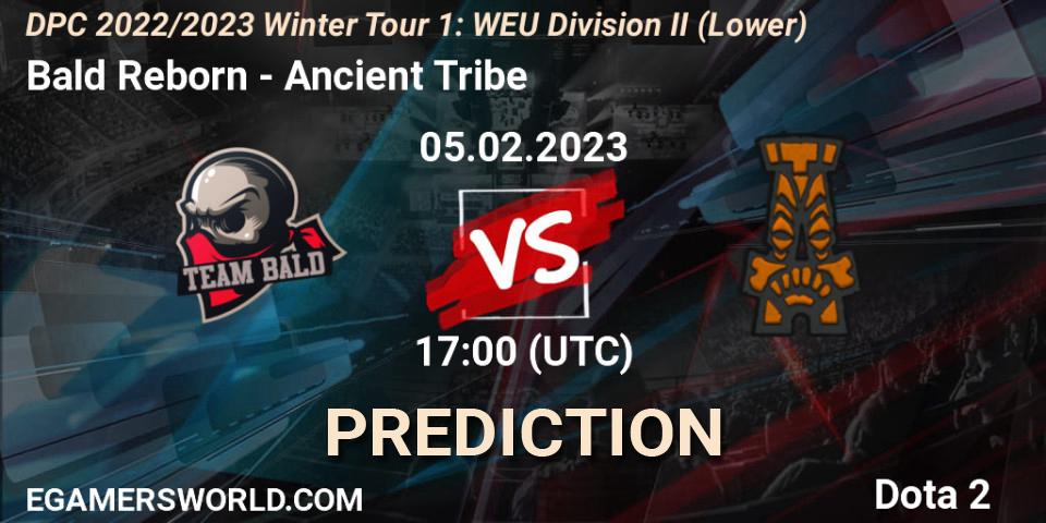 Pronóstico Bald Reborn - Ancient Tribe. 05.02.23, Dota 2, DPC 2022/2023 Winter Tour 1: WEU Division II (Lower)