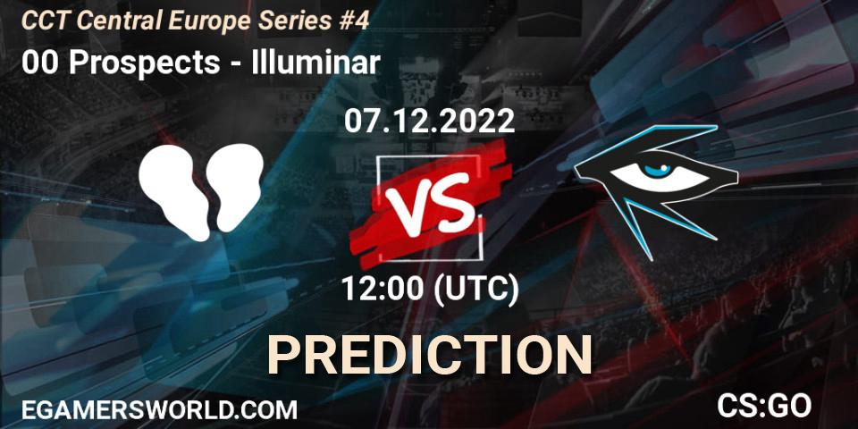 Pronóstico 00 Prospects - Illuminar. 07.12.22, CS2 (CS:GO), CCT Central Europe Series #4