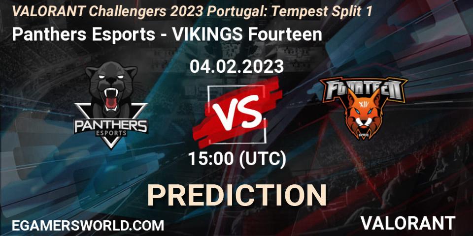 Pronóstico Panthers Esports - VIKINGS Fourteen. 04.02.23, VALORANT, VALORANT Challengers 2023 Portugal: Tempest Split 1
