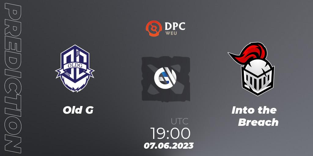 Pronóstico Old G - Into the Breach. 07.06.23, Dota 2, DPC 2023 Tour 3: WEU Division II (Lower)
