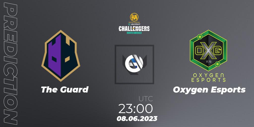 Pronóstico The Guard - Oxygen Esports. 08.06.23, VALORANT, VALORANT Challengers 2023: North America Challenger Playoffs