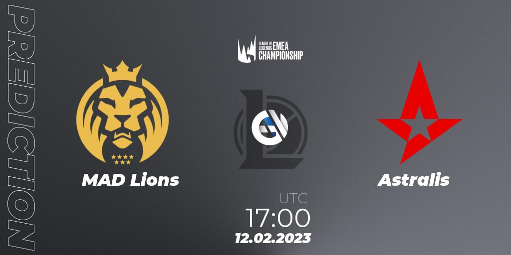 Pronóstico MAD Lions - Astralis. 12.02.23, LoL, LEC Winter 2023 - Stage 2