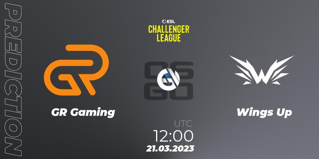 Pronóstico GR Gaming - Wings Up. 21.03.23, CS2 (CS:GO), ESL Challenger League Season 44: Asia-Pacific