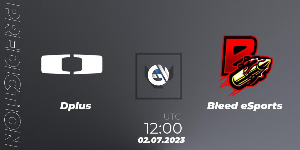 Pronóstico Dplus - Bleed eSports. 02.07.23, VALORANT, VALORANT Challengers Ascension 2023: Pacific - Group Stage
