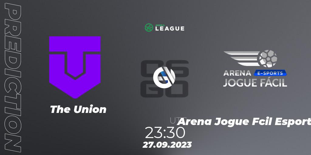 Pronóstico The Union - Arena Jogue Fácil Esports. 29.09.23, CS2 (CS:GO), ESEA Season 46: Open Division - South America