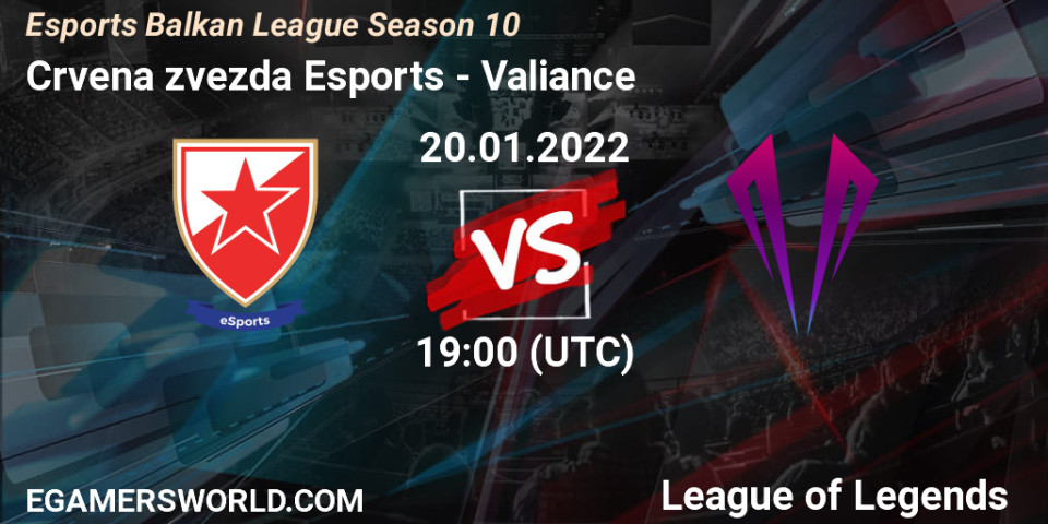 Pronósticos Ankora Gaming - Crvena zvezda Esports. 22.06.23. Esports Balkan  League Season 13 - LoL