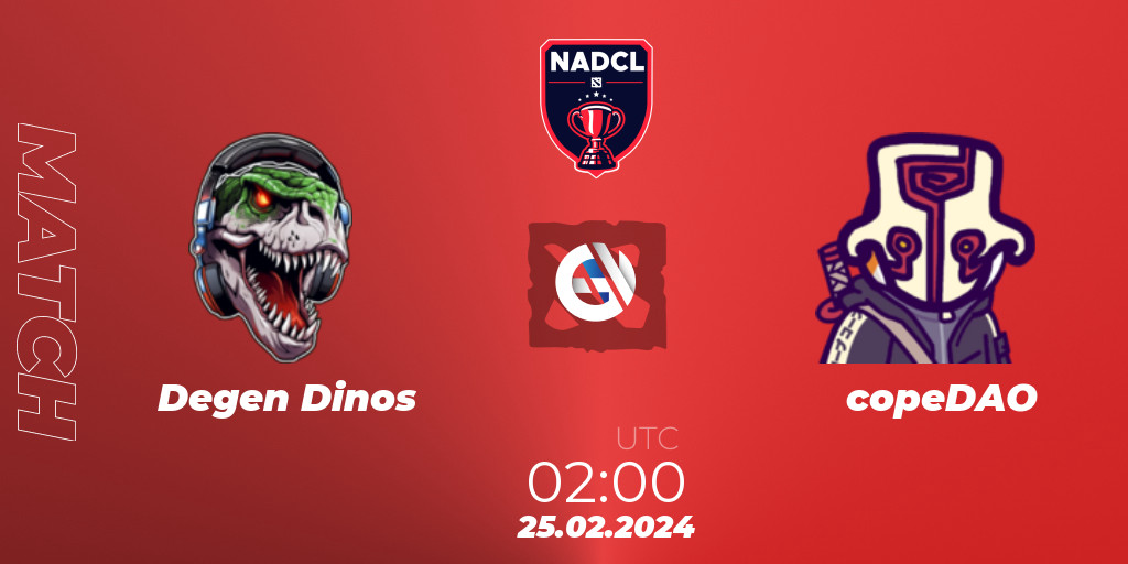 Degen Dinos - copeDAO: 25.02.24. Dota 2, North American Dota ...