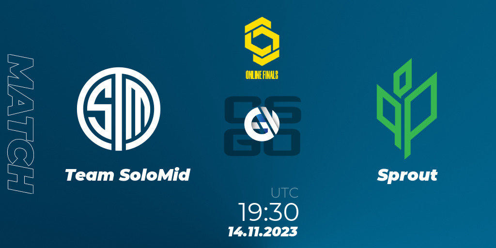 Team SoloMid Sprout 14.11.23. CS2 (CSGO), CCT Online Finals 4