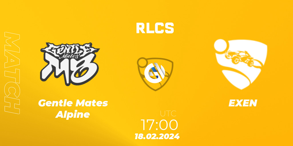 Gentle Mates Alpine VS Exen Esports Rocket League Consejos de apuestas, transmisiones y