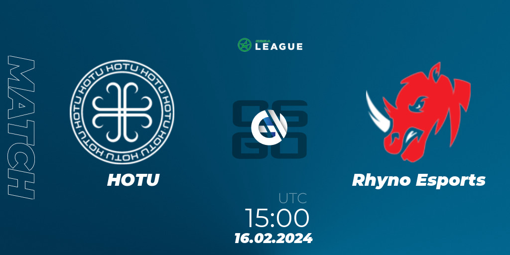 HOTU - Rhyno Esports: 16.02.24. CS2 (CS:GO), ESEA Season 48: Advanced ...