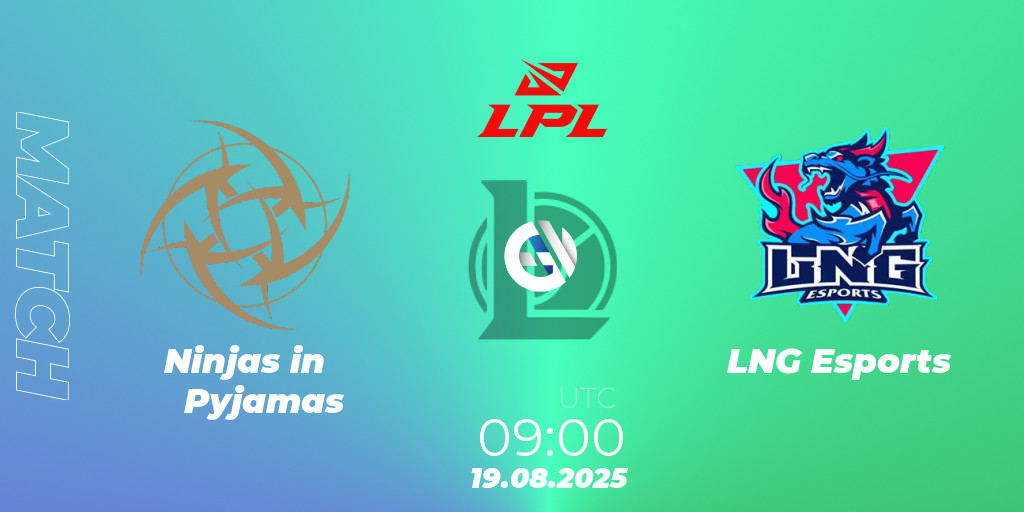 Ninjas in Pyjamas VS LNG Esports ➥ LoL ➥ Consejos de apuestas