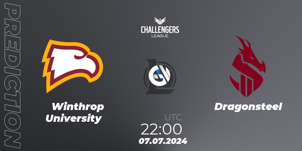 Pronóstico Winthrop University Dragonsteel. 07.07.2024 at 2200, LoL