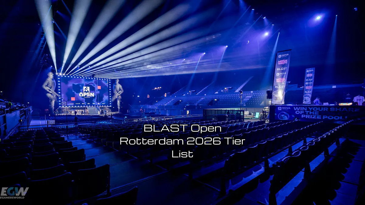 Lista de niveles del BLAST Open Rotterdam 2026 - Blog sobre eSports y  juegos de ordenador