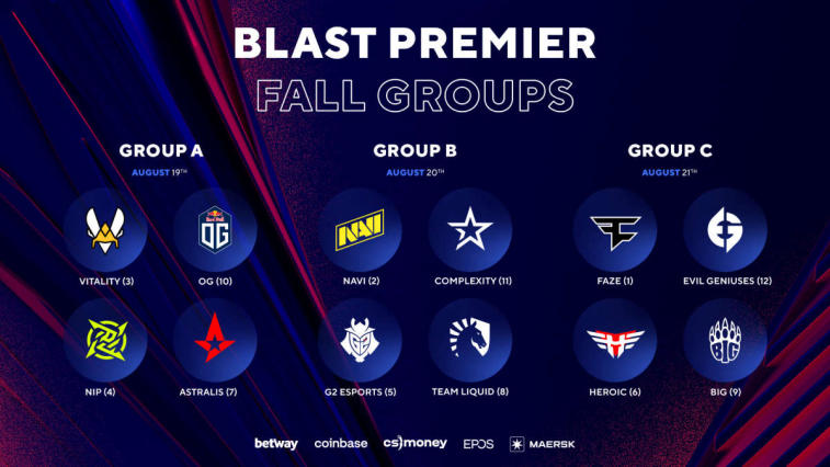 Vista previa de BLAST Premier Fall Groups 2022. Foto 2